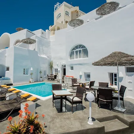 Nomikos Lägenhetshotell Fira (Santorini)